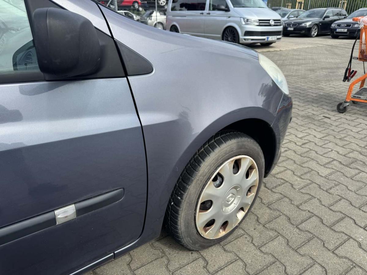 Renault Clio 3 Grandtour original kotfl&uuml;gel vorn rechts TEJ47 Bleu gris Bj.2009